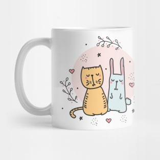 Cat Bunny Mug